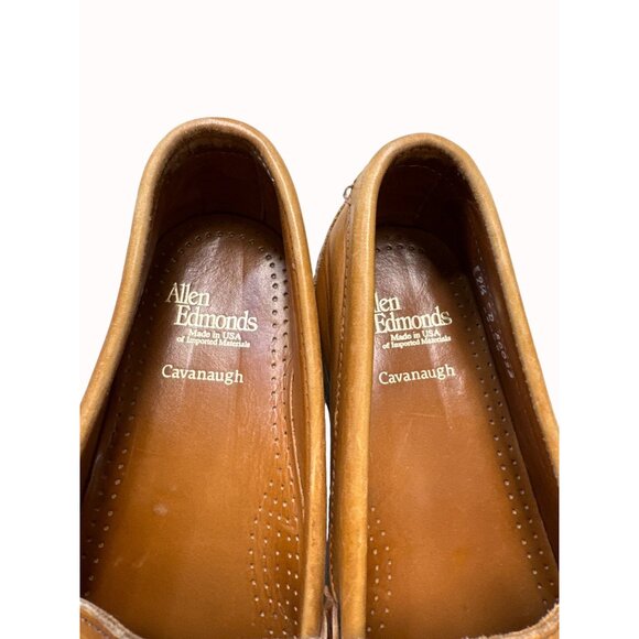 Allen Edmonds tan men’s penny Oxford dress shoes 9.5D SKU 4422 main image 5